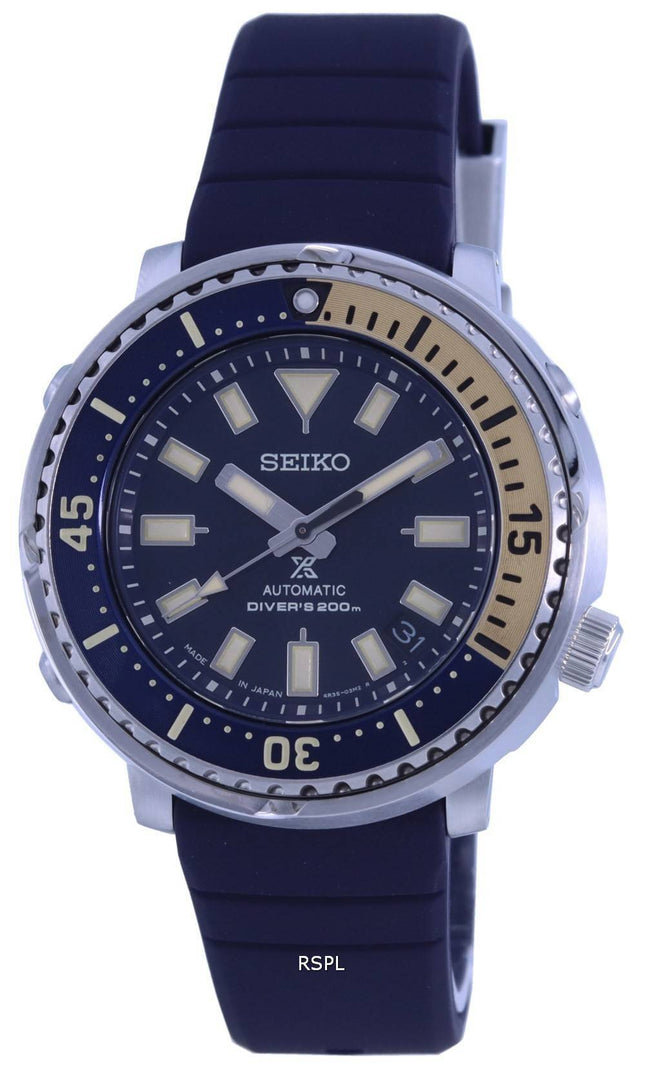 Seiko Prospex Safari Tuna Edition automaattinen sukeltaja SRPF81 SRPF81J1 SRPF81J 200M miesten kello