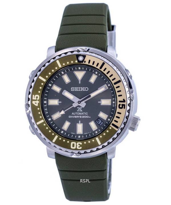 Seiko Prospex Street Series Tuna Safari Edition Green Dial Diver's automaattinen SRPF83K1 SRPF83K 200M miesten kello