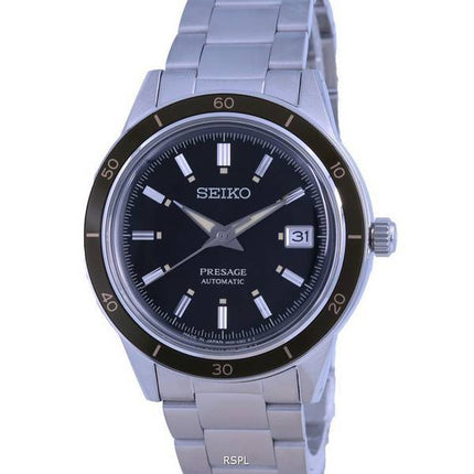 Seiko Presage Style 60 -luvun ruostumaton teräs automaattinen SRPG07 SRPG07J1 SRPG07J Miesten kello