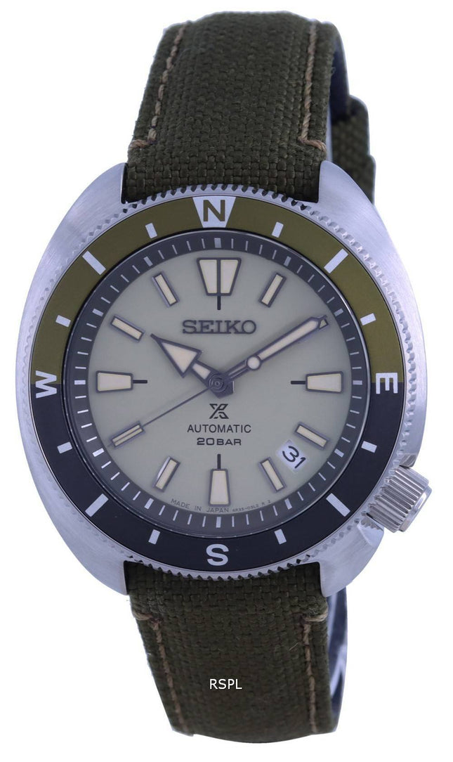 Seiko Prospex Land Tortoise automaattinen sukeltaja SRPG15 SRPG15J1 SRPG15J 200M miesten kello