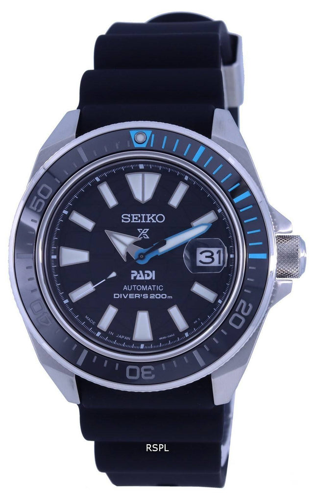 Seiko Prospex Padi King Samurai Special Edition automaattinen sukeltaja SRPG21 SRPG21J1 SRPG21J 200M miesten kello