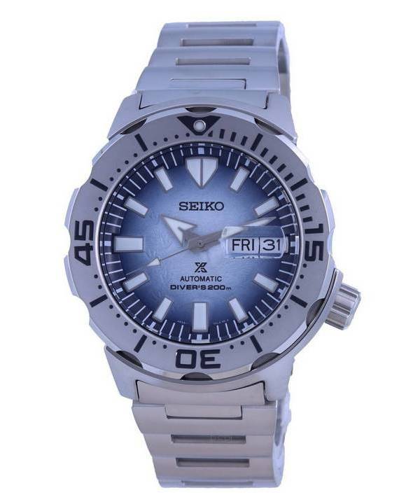 Seiko Prospex Antarctica Monster "Save The Ocean" Special Edition automaattinen SRPG57 SRPG57K1 SRPG57K 200M miesten k