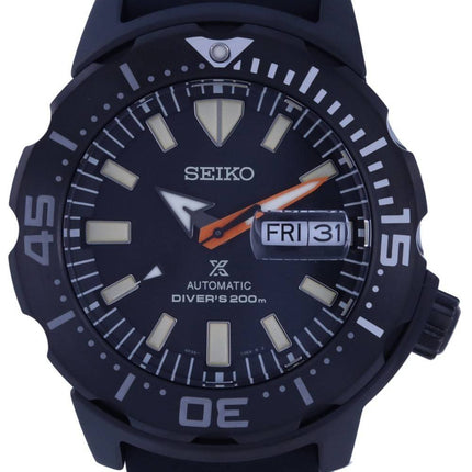 Seiko Prospex Monster Black Series Limited Edition automaattinen sukeltaja SRPH13 SRPH13K1 SRPH13K 200M miesten kello