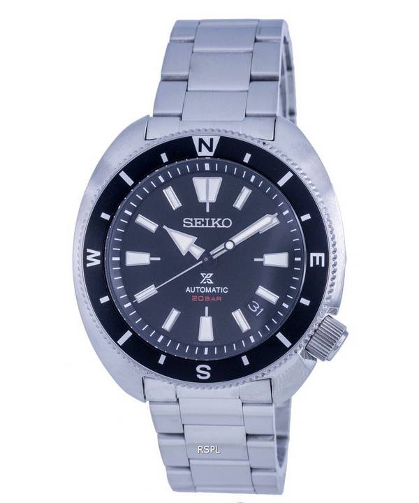 Seiko Prospex Diver's ruostumattomasta teräksestä valmistettu vihreä kellotaulu automaattinen SRPH15K SRPH15K1 SRPH15K 200M