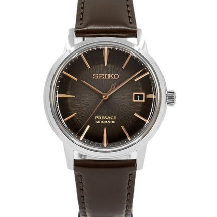 Seiko Presage Cocktail Time Irish Coffee Charcoal Kellotaulu SRPJ17J1 Miesten kello