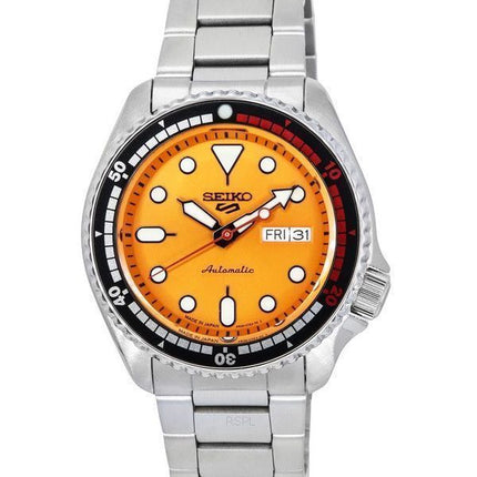 Seiko 5 Sports SKX 55th Anniversary Limited Edition oranssi kellotaulu 24 jalokivet automaattinen SRPK07J1 100M miesten kello