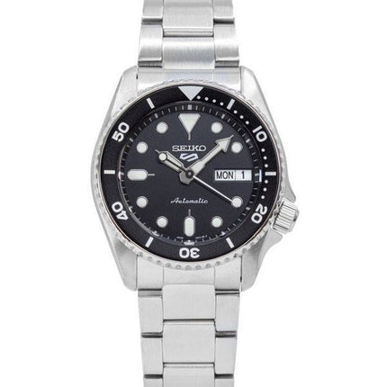 Seiko 5 Sports SKX Style Midi Musta kellotaulu automaattinen SRPK29K1 100M miesten kello