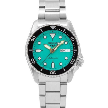 Seiko 5 Sports SKX Style Midi Teal Kellotaulu Automaattinen SRPK33K1 100M Miesten kello