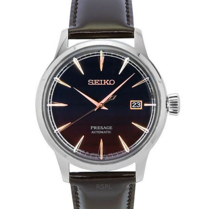 Seiko Presage Cocktail Time Purple Sunset Star Bar Limited Edition monivärinen kellotaulu automaattinen SRPK75J1 miesten kello