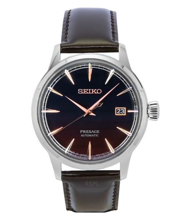 Seiko Presage Cocktail Time Purple Sunset Star Bar Limited Edition monivärinen kellotaulu automaattinen SRPK75J1 miesten kello