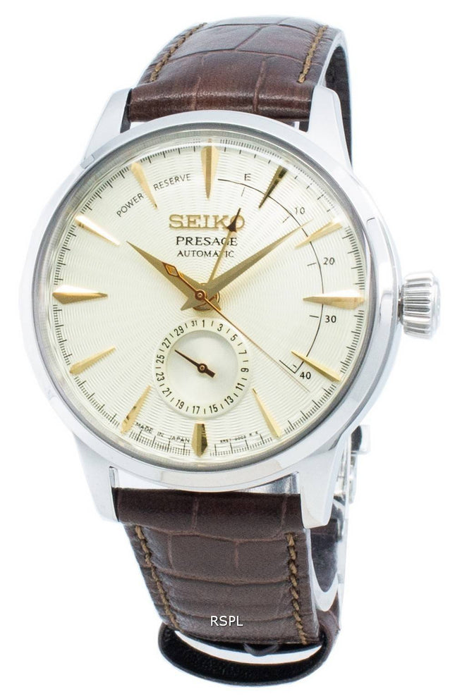 Seiko Presage Automaattinen SSA387J1 Power Reserve Japanin valmistama miesten kello