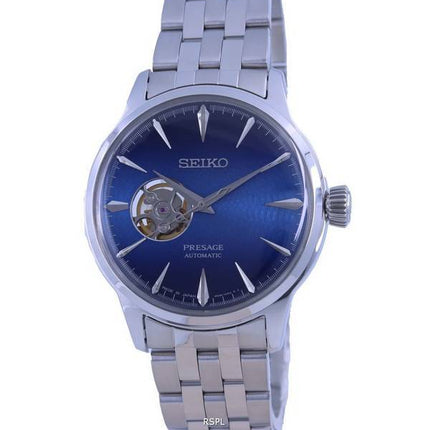 Seiko Presage Cocktail Time "Blue Acapulco" Open Heart Automaattinen SSA439 SSA439J1 SSA439J Miesten kello