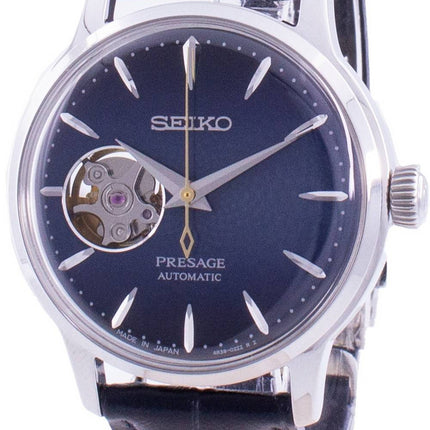 Seiko Presage Automatic Cocktail Time Blue Moon SSA785 SSA785J1 SSA785J Open Heart Japan Made Women's Watch