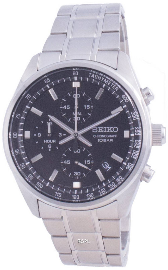 Seiko Chronograph Quartz SSB379 SSB379P1 SSB379P 100M miesten kello