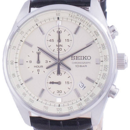 Seiko Chronograph Quartz SSB383 SSB383P1 SSB383P 100M miesten kello