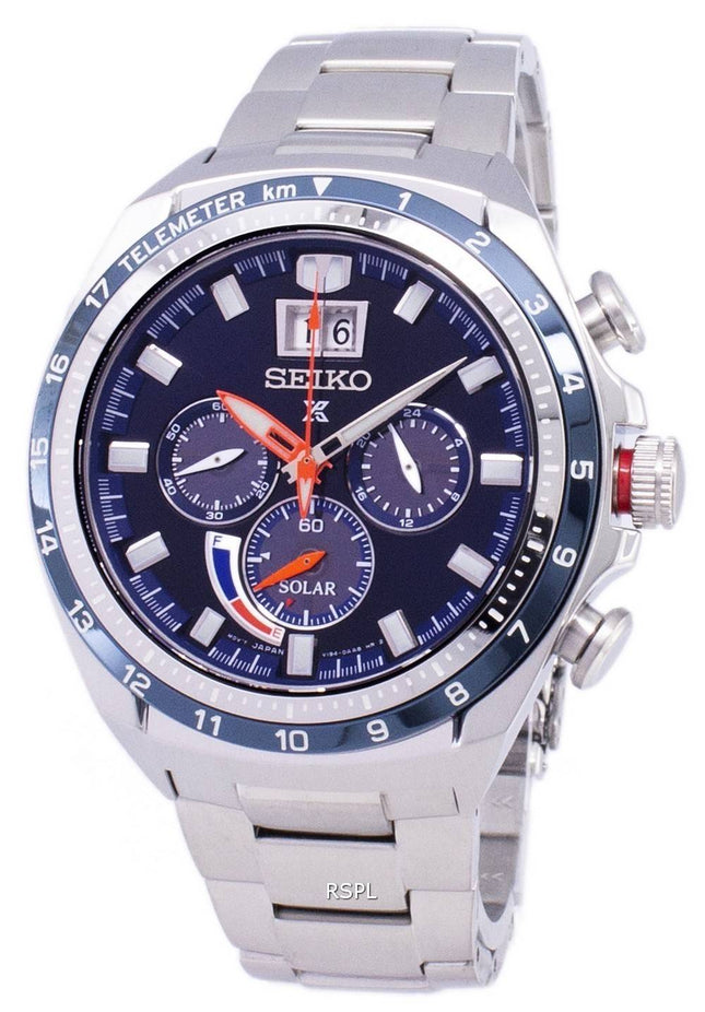 Seiko Prospex Solar Chronograph Power Reserve SSC601 SSC601P1 SSC601P Miesten Kello