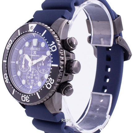 Seiko Prospex Save the Ocean Sukeltajan SSC701 SSC701P1 SSC701P Quartz Chronograph Special Edition 200M miesten kello