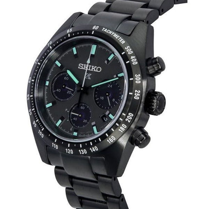 Seiko Prospex Speedtimer The Black Series Chronograph Solar SSC917P1 100M miesten kello