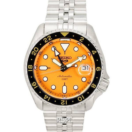 Seiko 5 Sports Mikan Orange GMT SKX uudelleentulkinta automaattinen SSK005 SSK005K1 SSK005K 100M miesten kello