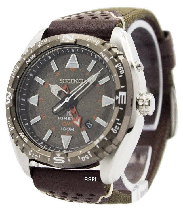 Seiko Prospex Kinetic GMT 100M SUN061P1 SUN061P Miesten kello