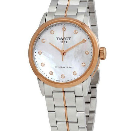 Tissot Luxury Lady Powermatic 80 Diamond aksentti automaattinen T086.207.22.116.00 T0862072211600 naisten kello