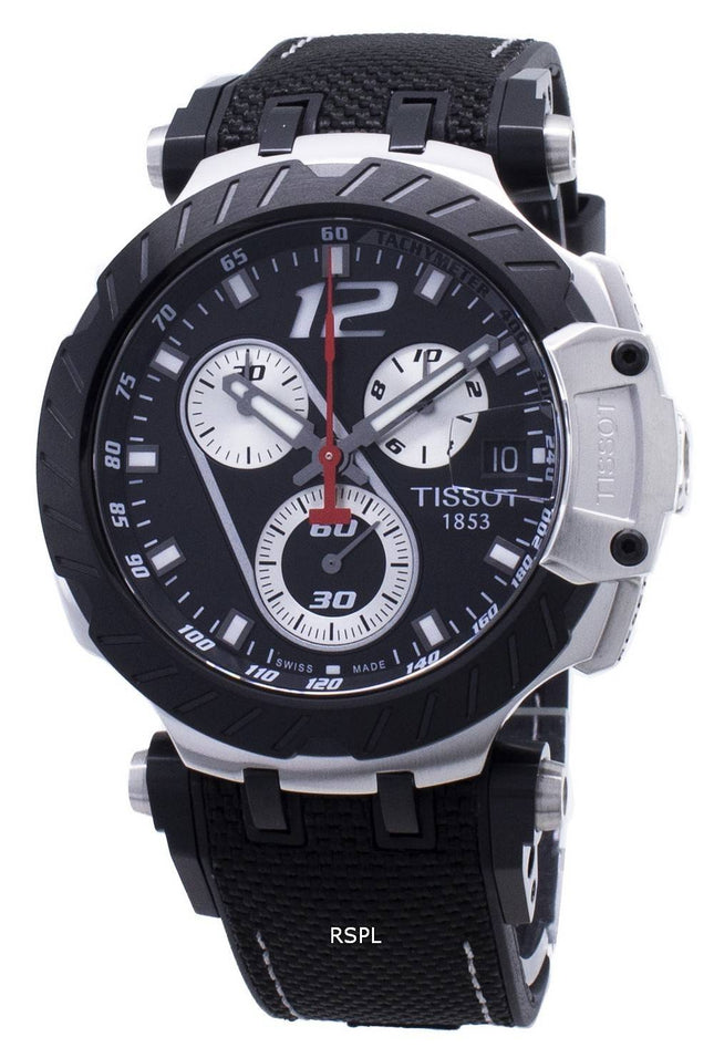 Tissot T-Race Jorge Lorenzo T115.417.27.057.00 T1154172705700 Rajoitettu erä Chronograph miesten kello