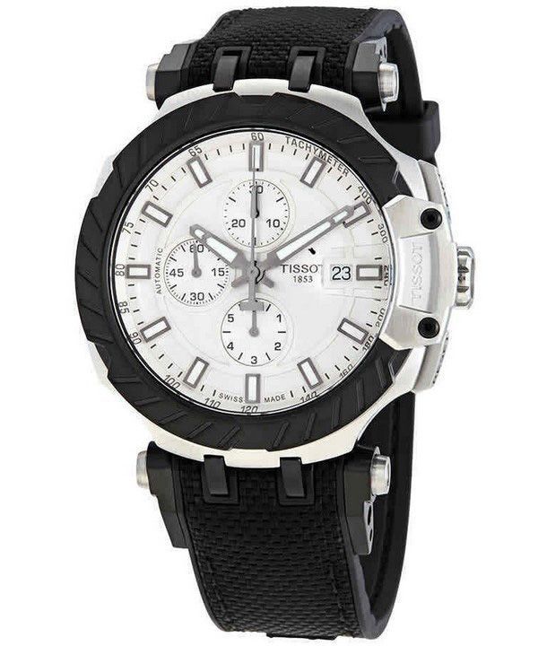 Tissot T-Race Chronograph automaattinen T115.427.27.031.00 T1154272703100 100M miesten kello