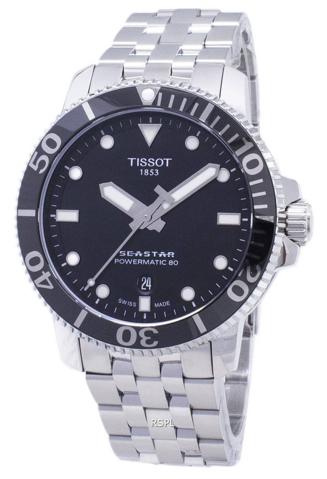 Tissot T-Sport Seastar T 120.407.11.051.00 T1204071105100 Powermatic 80 300M Miesten kello