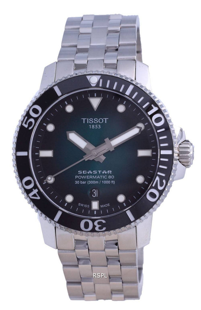 Tissot T-Sport Seaster 1000 Powermatic 80 sukeltajan automaattinen T120.407.37.041.00 T1204073704100 300M miesten kello