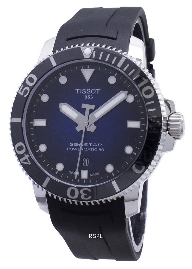 Tissot T-Sport Seastar 1000 T120.407.17.041.00 T1204071704100 Powermatic 80 automaattinen 300M miesten kello