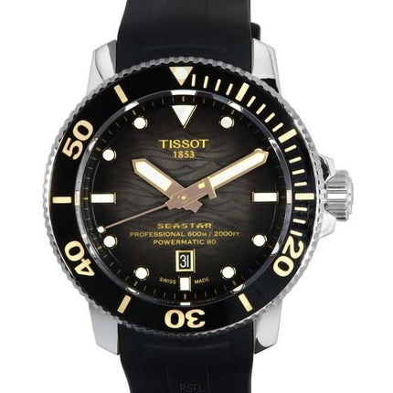 Tissot T-Sport Seastar 2000 Professional Powermatic 80 Diver&#39,s T120.607.17.441.01 T1206071744101 600M miesten kello