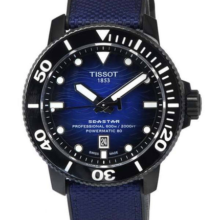 Tissot T-Sport Seastar 2000 Professional Powermatic 80 Diver&#39,s T120.607.37.041.00 T1206073704100 600M miesten kello