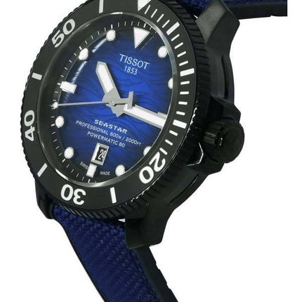 Tissot T-Sport Seastar 2000 Professional Powermatic 80 Diver&#39,s T120.607.37.041.00 T1206073704100 600M miesten kello