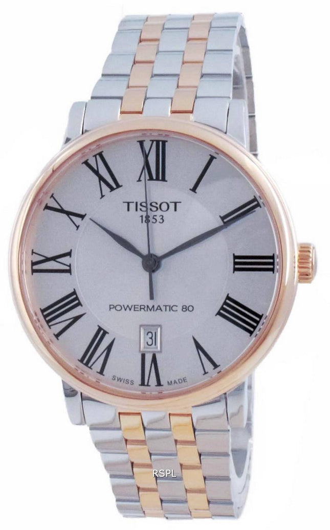 Tissot T- Classic Carson Premium Powermatic 80 automaattinen T122.407.22.033.00 T1224072203300 miesten kello