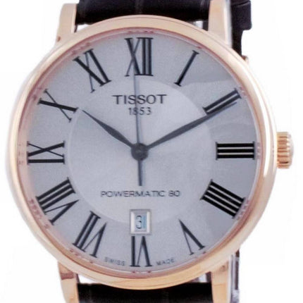 Tissot T- Classic Carson Premium Powermatic 80 automaattinen T122.407.36.033.00 T1224073603300 miesten kello