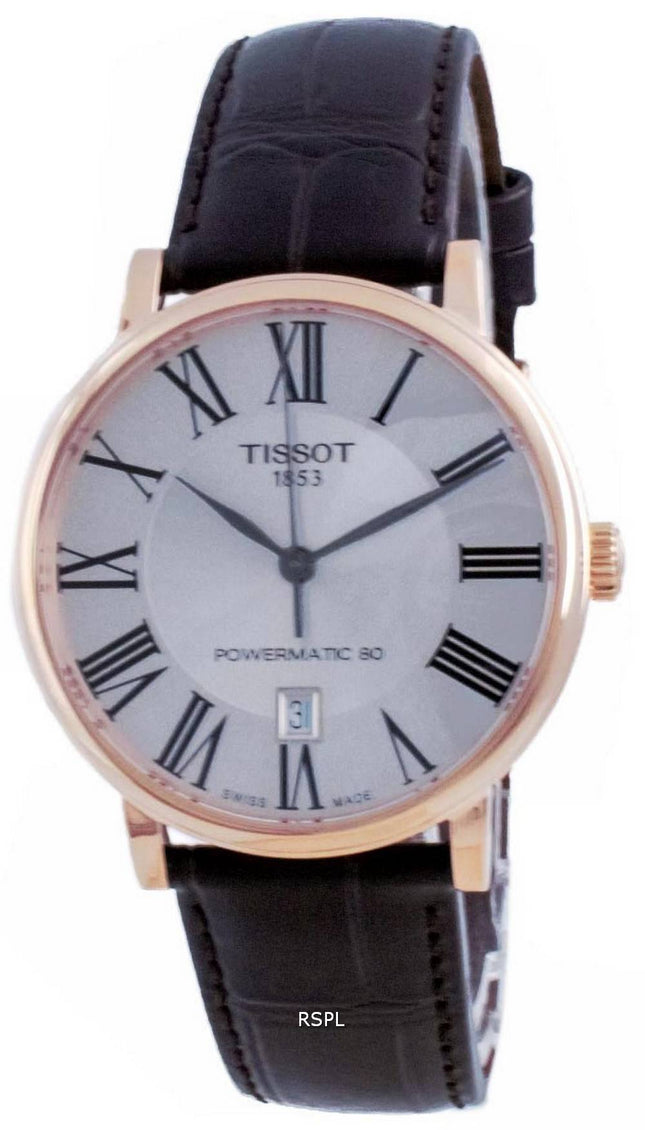 Tissot T- Classic Carson Premium Powermatic 80 automaattinen T122.407.36.033.00 T1224073603300 miesten kello