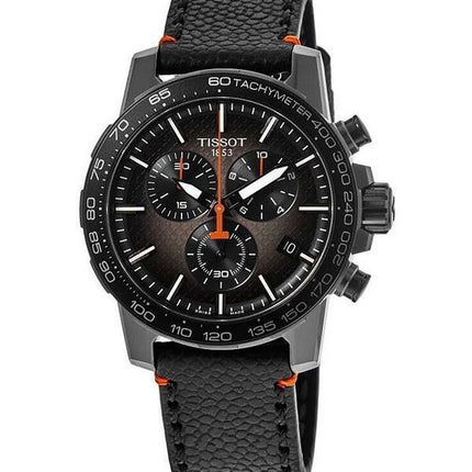 Tissot Supersport Chrono Basketball Edition harmaa ja musta kellotaulu kvartsi T125.617.36.081.00 100M miesten kello