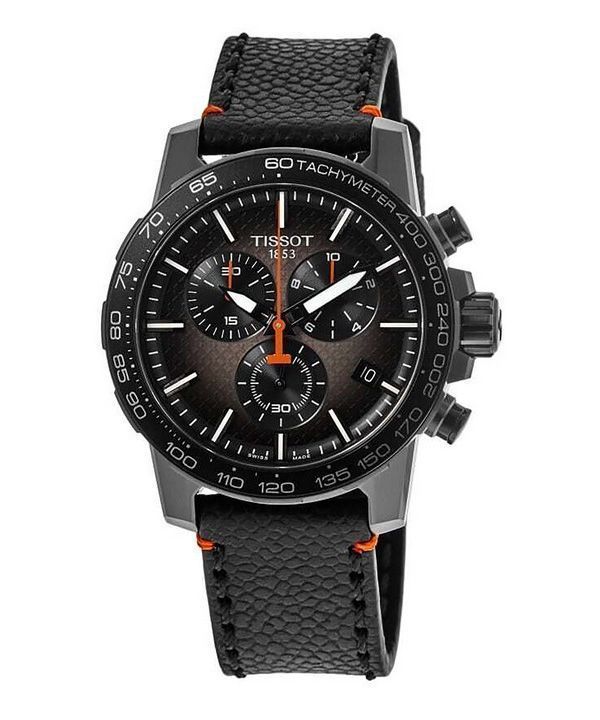 Tissot Supersport Chrono Basketball Edition harmaa ja musta kellotaulu kvartsi T125.617.36.081.00 100M miesten kello