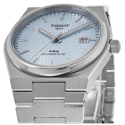 Tissot PRX T-Classic Powermatic 80 Ice Blue Kellotaulu T137.407.11.351.00 100M miesten kello