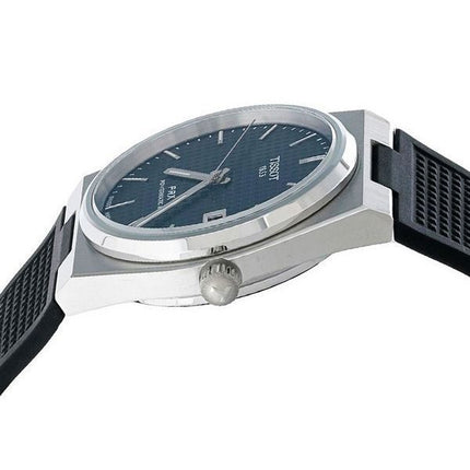 Tissot PRX T-Classic Powermatic 80 kumihihna, sininen kellotaulu, automaattinen T137.407.17.041.00 100M miesten kello