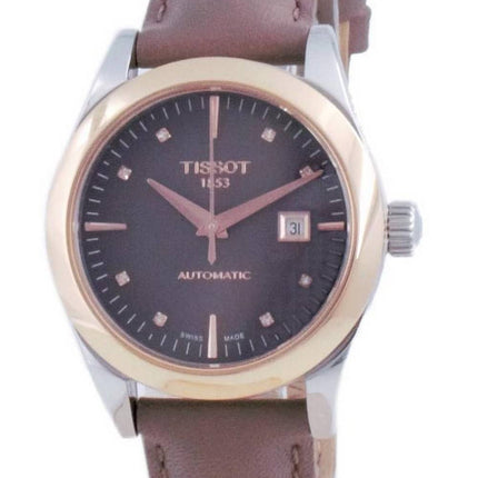 Tissot T-My Lady 18K kulta timantti aksentti automaattinen T930.007.46.296.00 T9300074629600 naisten kello