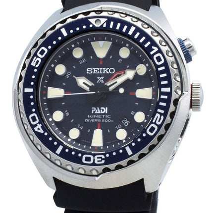 Kunnostettu Seiko Prospex SUN065 SUN065P1 SUN065P Kinetic PADI Edition sukeltajan 200M miesten kello