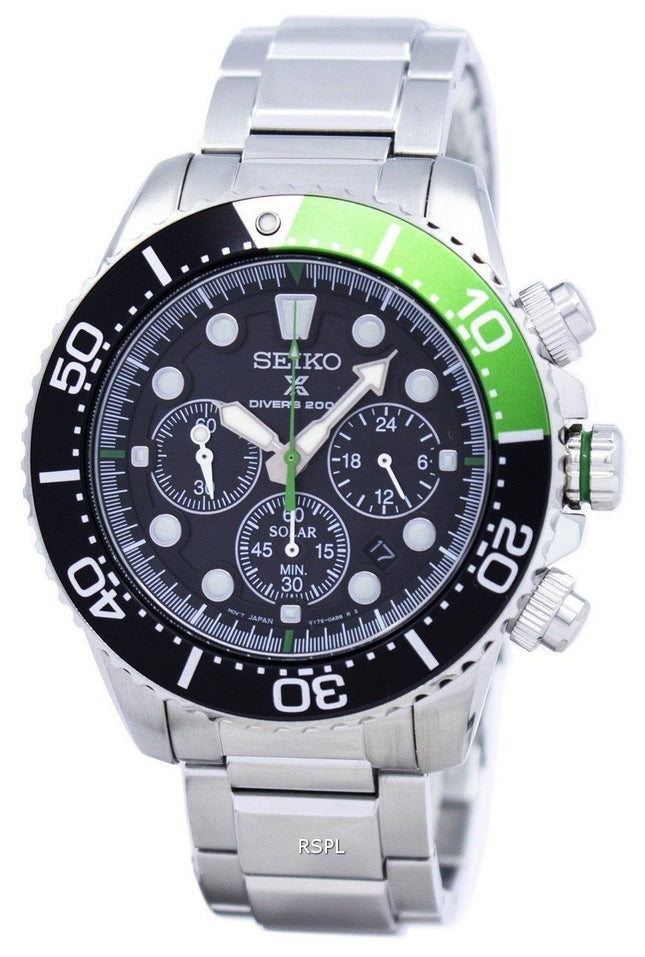 Kunnostettu Seiko Prospex Diverin aurinkokello SSC615 SSC615P1 SSC615P 200M miesten kello