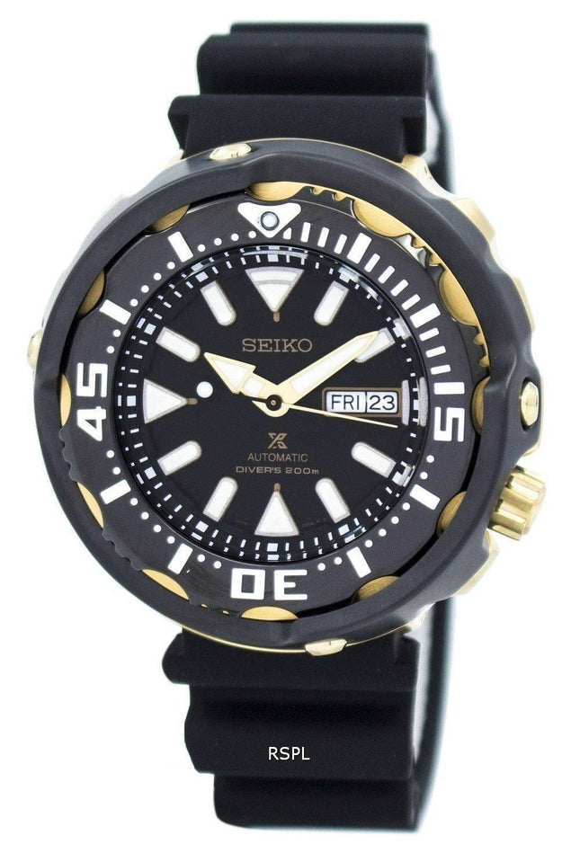 Seiko Prospex automaattinen sukeltajan SRPA82 SRPA82K1 SRPA82K 200M miesten kello