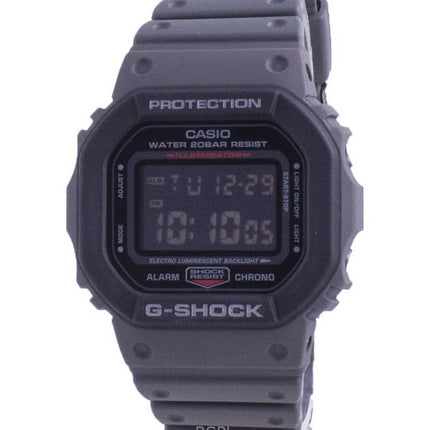 Kunnostettu Casio G-Shock digitaalinen hartsihihna kvartsi DW-5610SU-8 200M Unisex kello