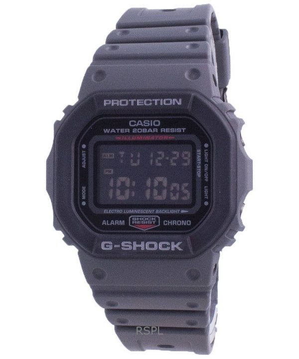 Kunnostettu Casio G-Shock digitaalinen hartsihihna kvartsi DW-5610SU-8 200M Unisex kello