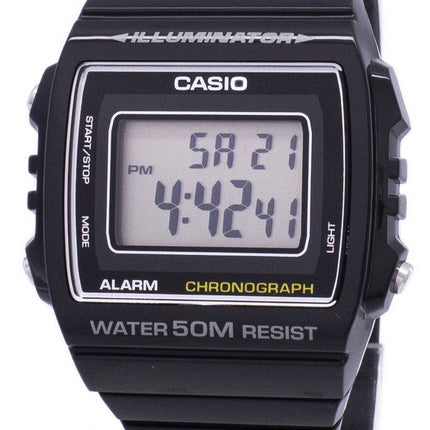 Casio Digital hälytys Chronograph W-215H-1AVDF W-215H-1AV Unisex kello