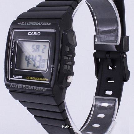 Casio Digital hälytys Chronograph W-215H-1AVDF W-215H-1AV Unisex kello