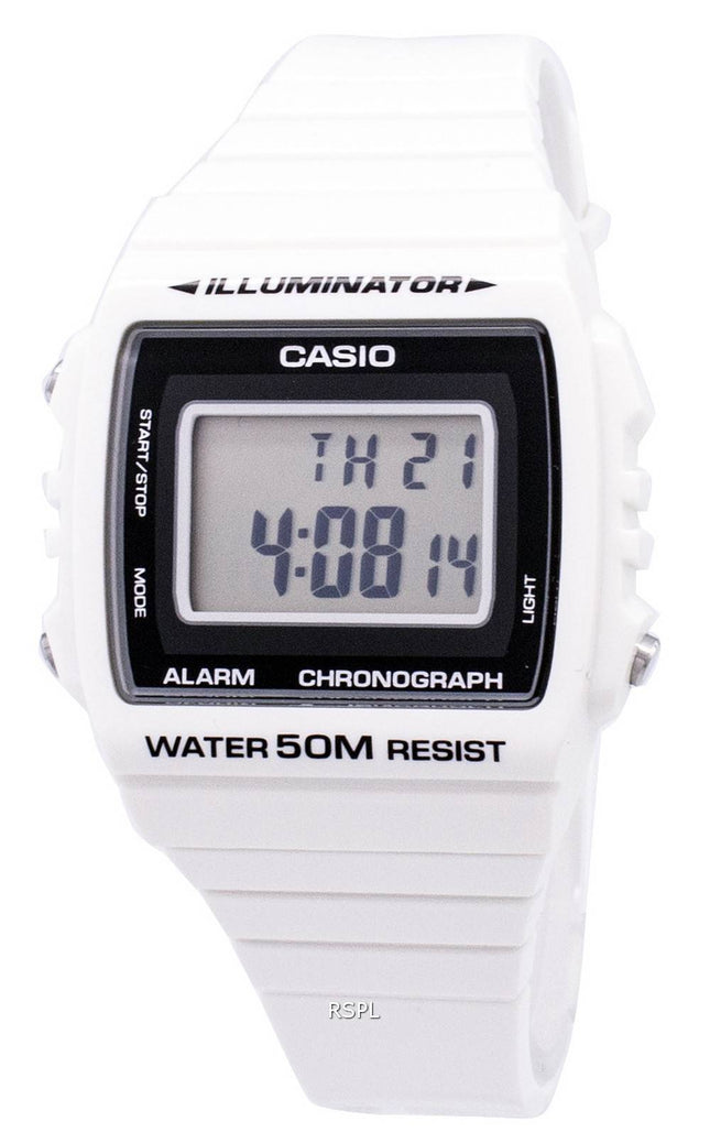 Casio Digital hälytys Chronograph 7AVDF / 215H/W W 215H 7AV Unisex kello