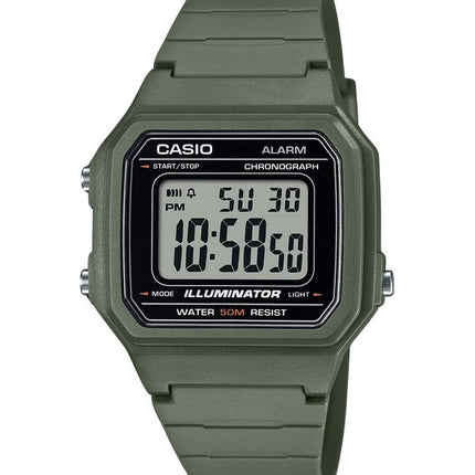 Casio Youth digitaalinen hartsiranneke Quartz W-217H-3AV miesten kello